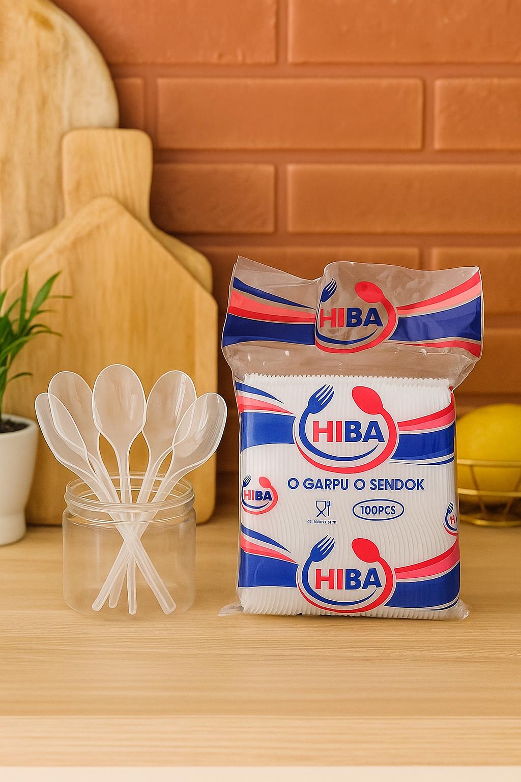 HIBA SENDOK BENING 100PCS @30PACK