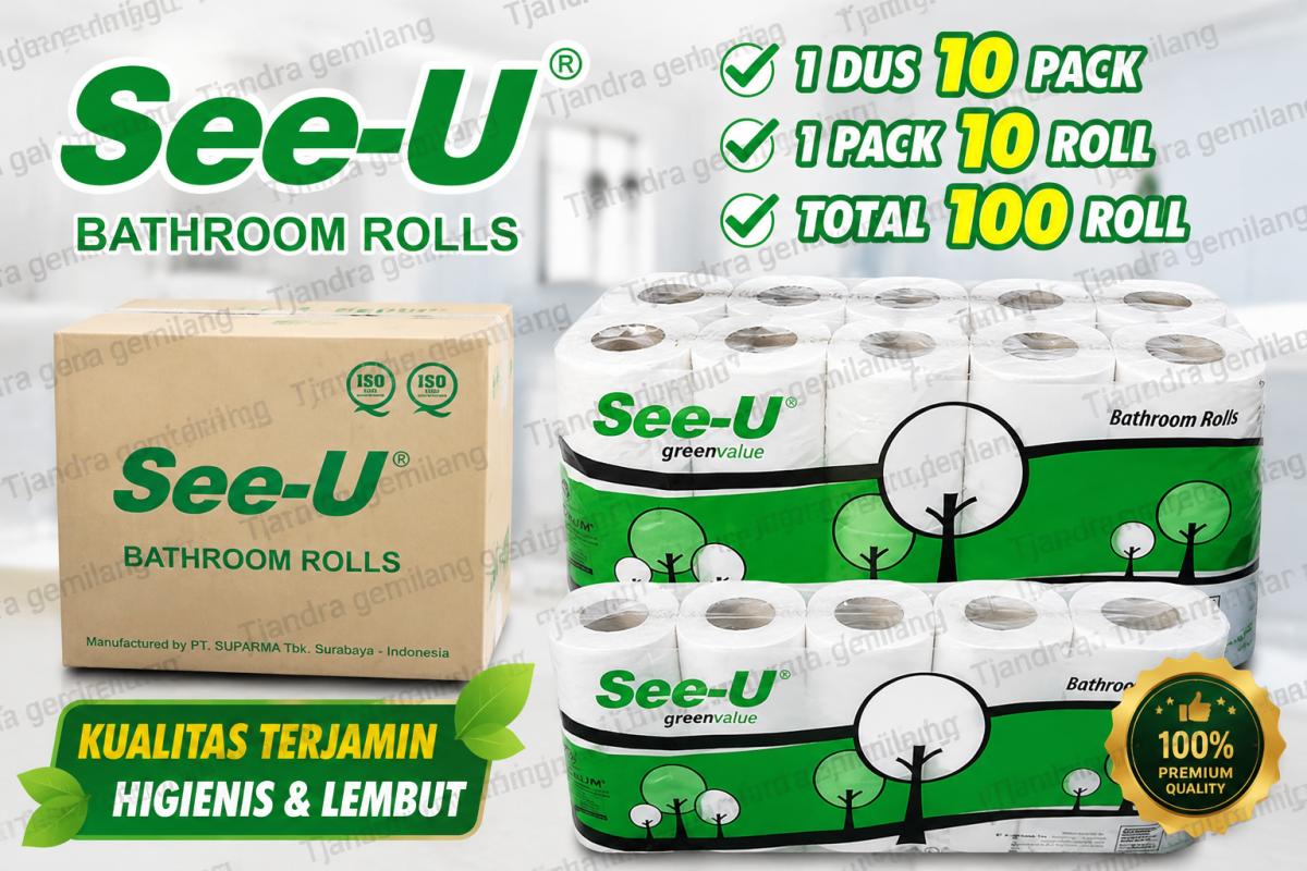TISU SEE U BATHROOM 100ROLL @10PAK