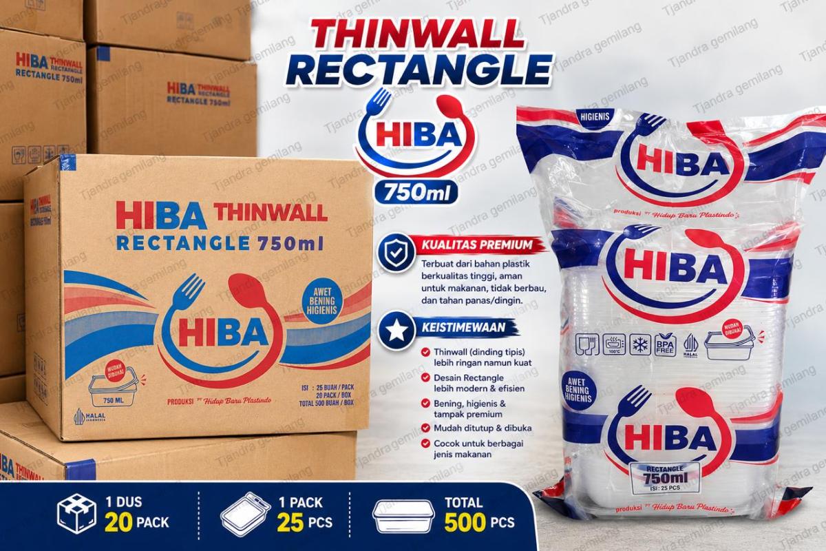Tw Hiba Rect 750ml @20 pak