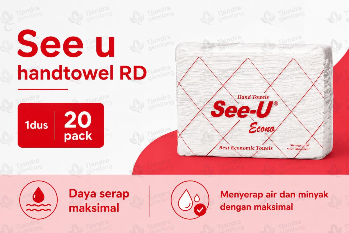 Tisu See U Hand Towel @20 pak