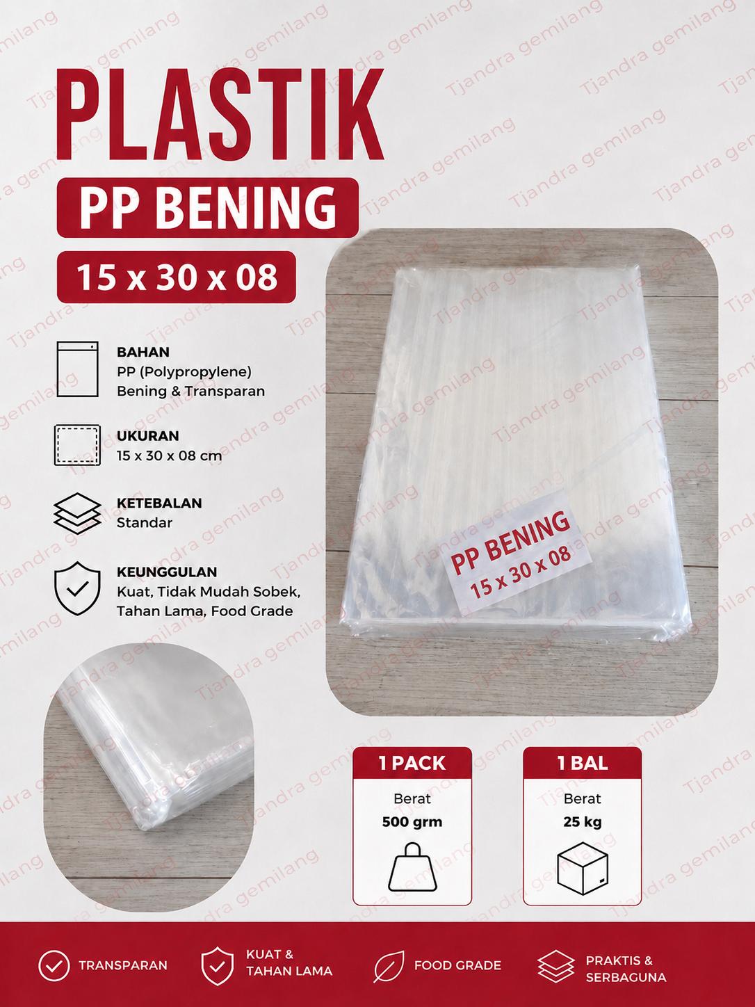 PP BENING 15X30X08 @25KG