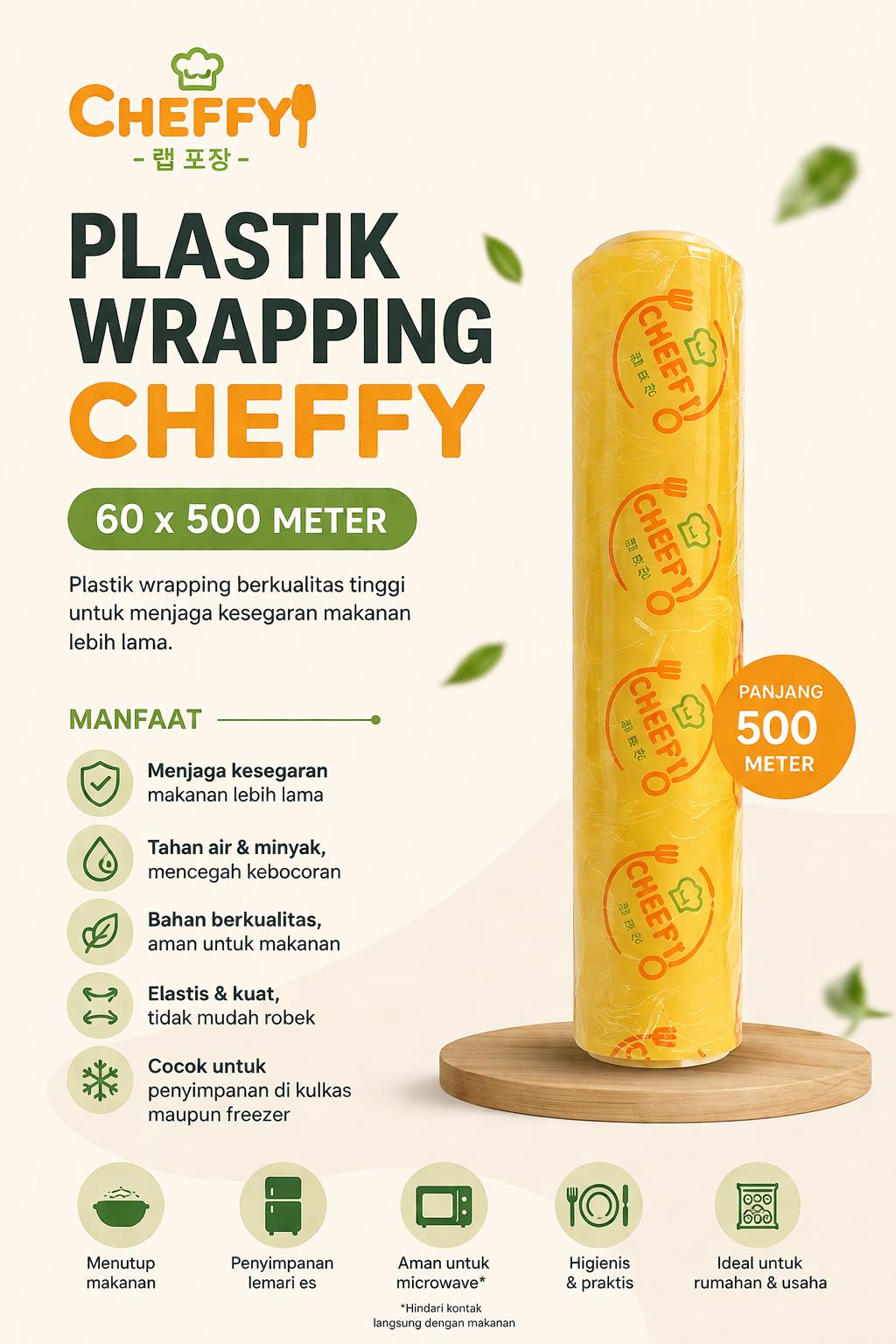 WRAPING BEST FRESH 60CM @6ROLL