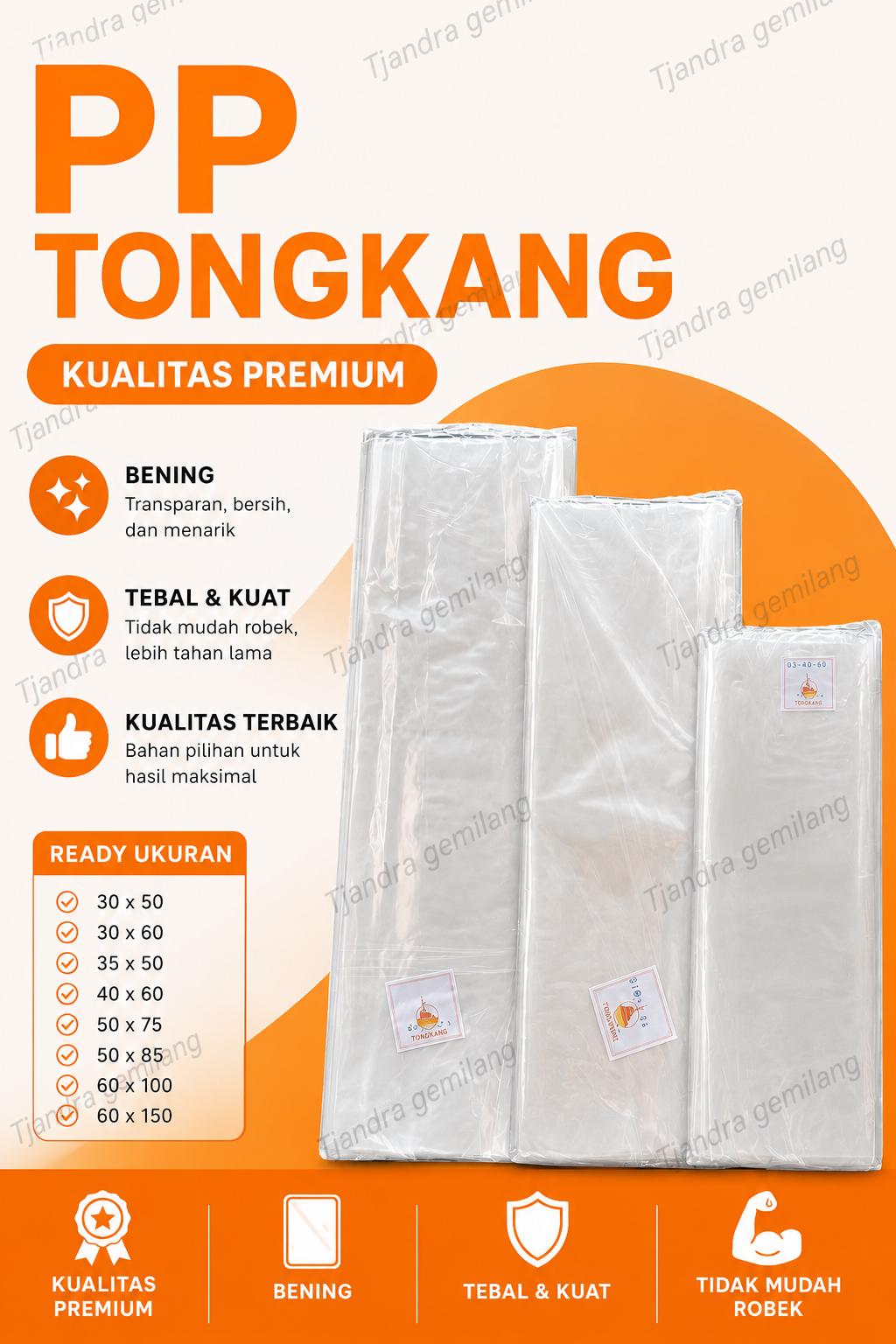 PP TONGKANG 60x150 @50 pack