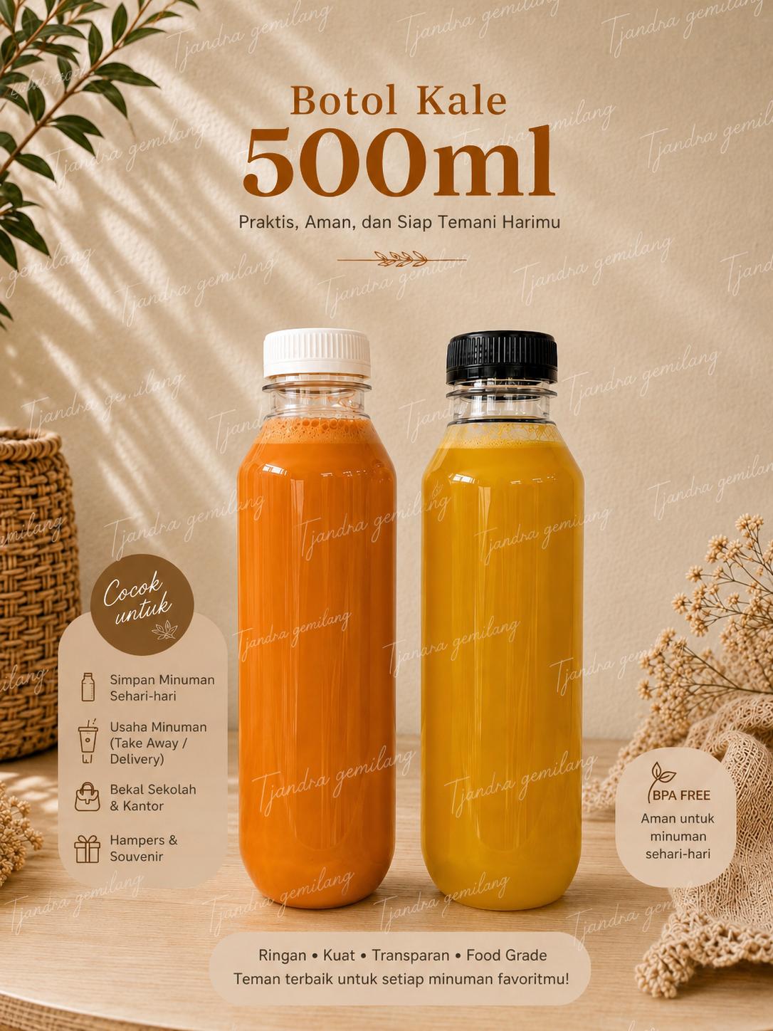 BOTOL KALE 500ML@60BTL