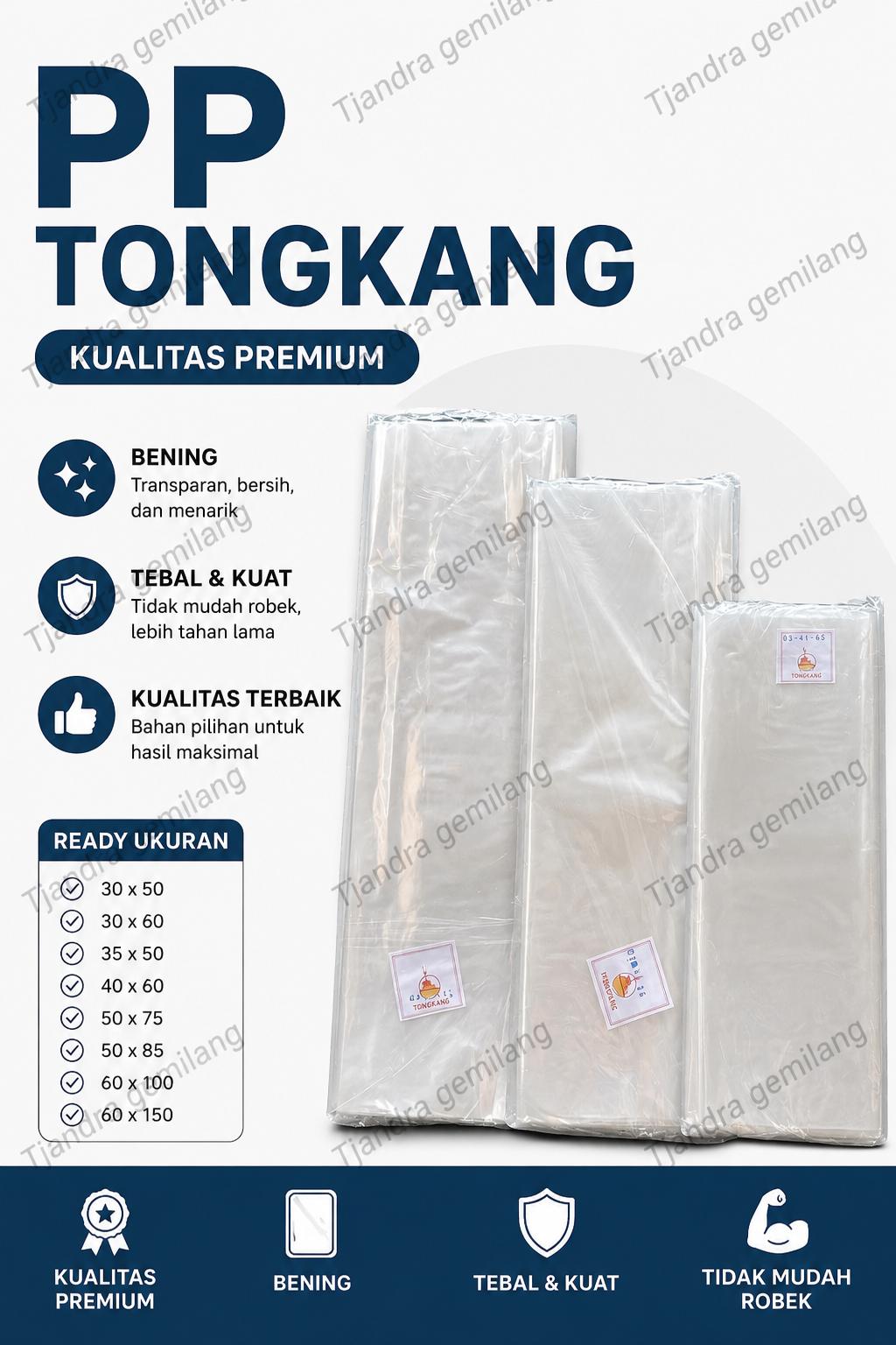 PP TONGKANG 30X50 @50 pack
