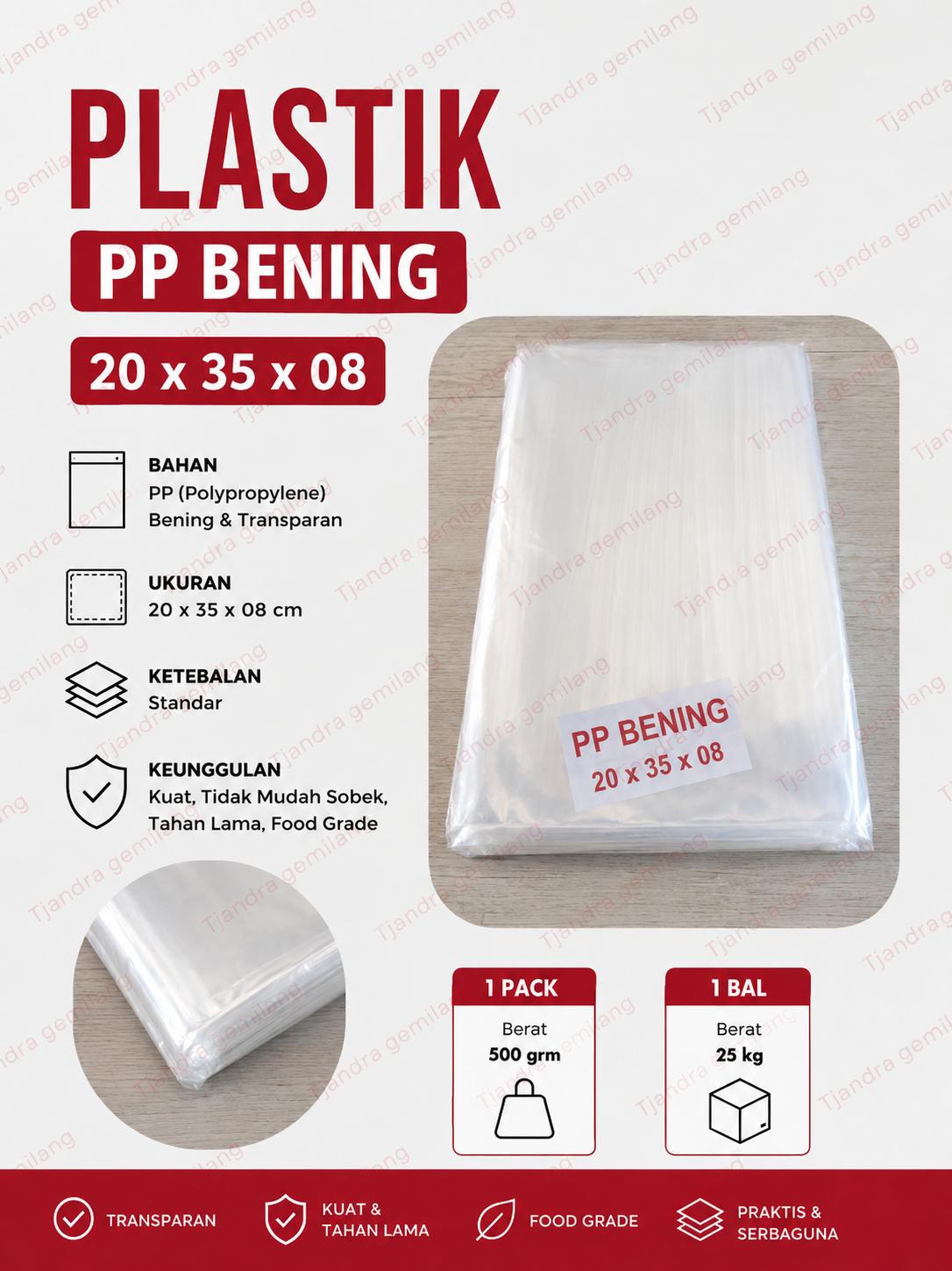 PP BENING 20X35X08 @25KG
