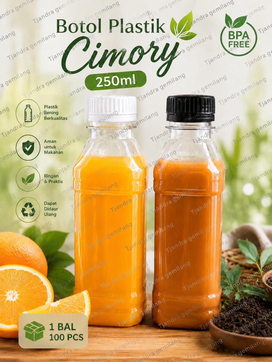 BOTOL CIMORY 250ML ( TINGGI ) @100BTL