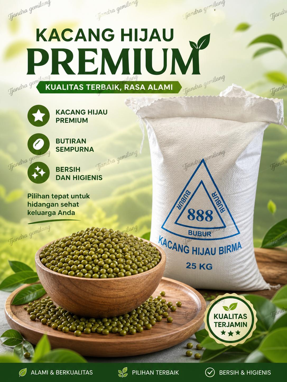 KACANG HIJAU BRM @25KG