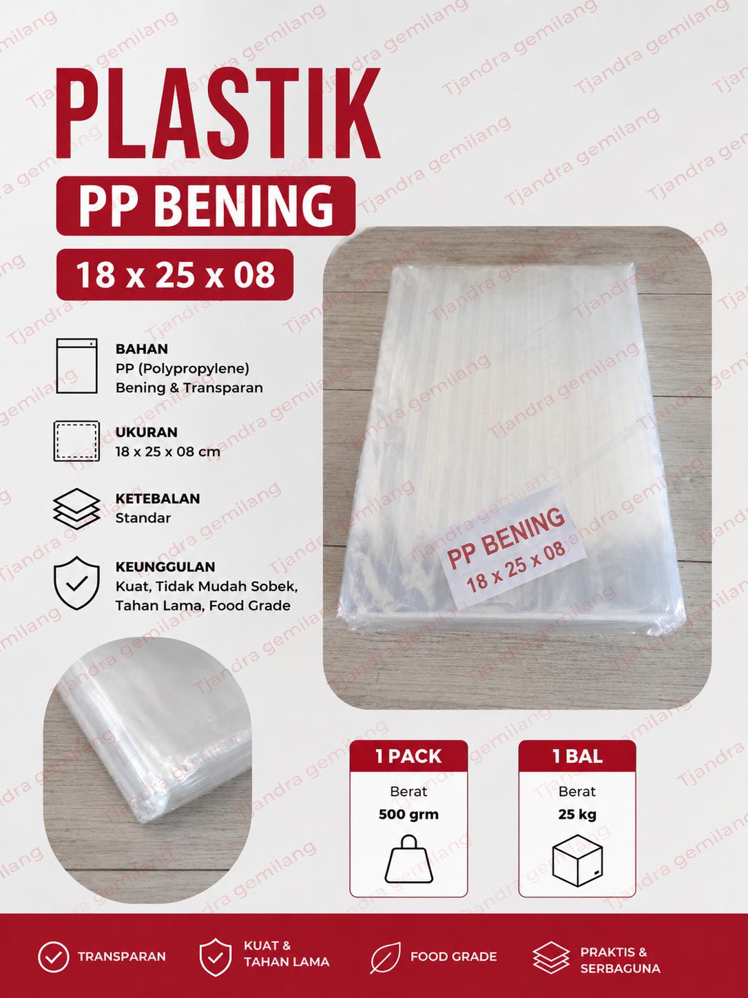 PP BENING 18X30X08 @25KG