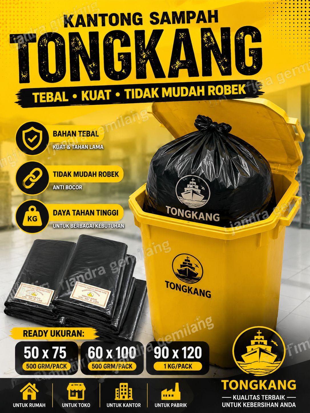 HD SAMPAH 60X100 @25KG