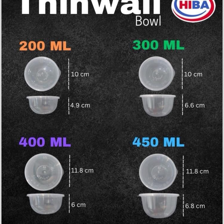 Tw Hiba Bowl 400ml @20 pak