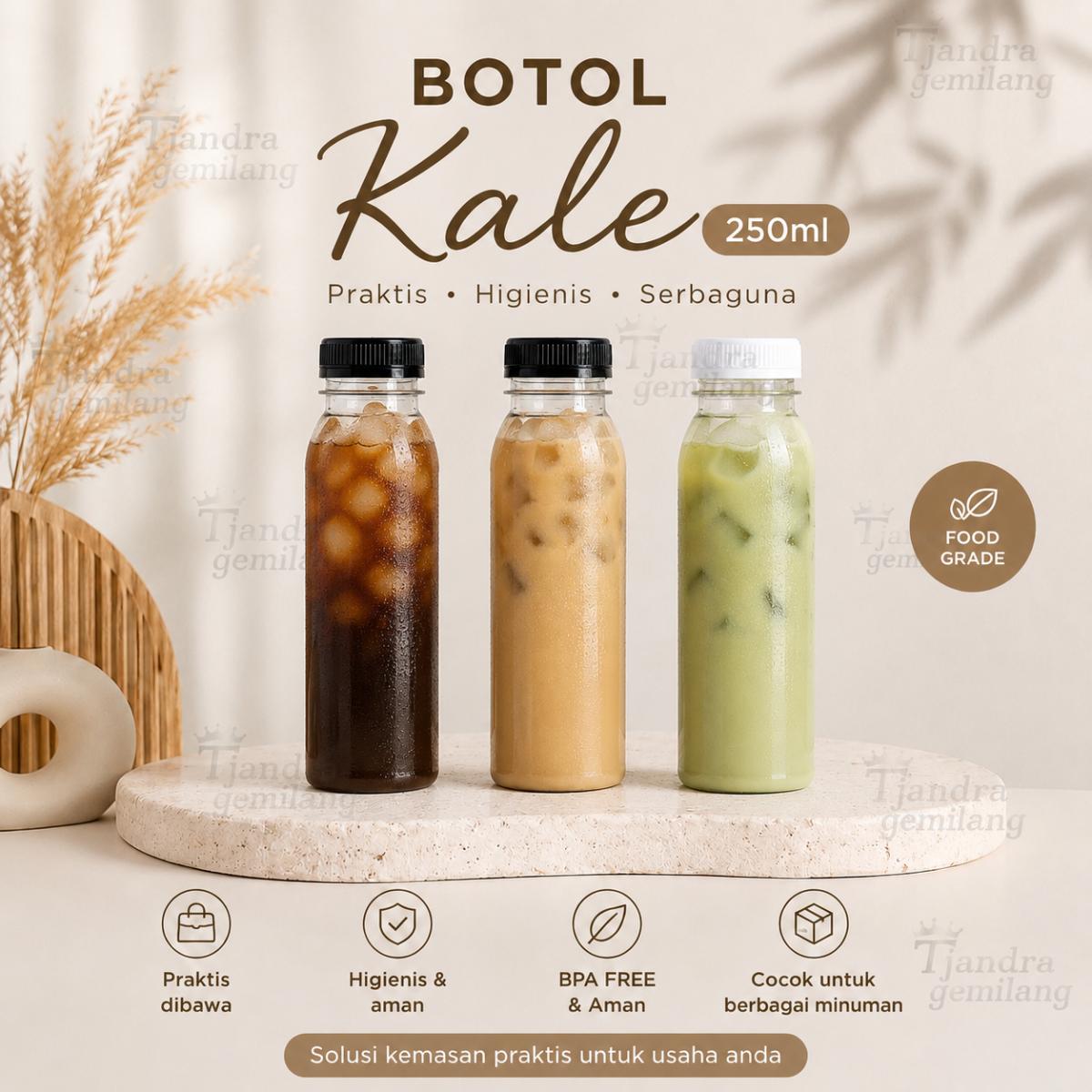 BOTOL KALE 250ML @100BTL